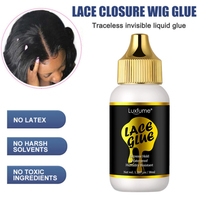 Colle Gel pour Perruques 38ml/150ml, Adhésif Imperméable pour Perruques, Colle Durable Unisexe pour Accessoires Capillaires pour Tous Types de Cheveux
