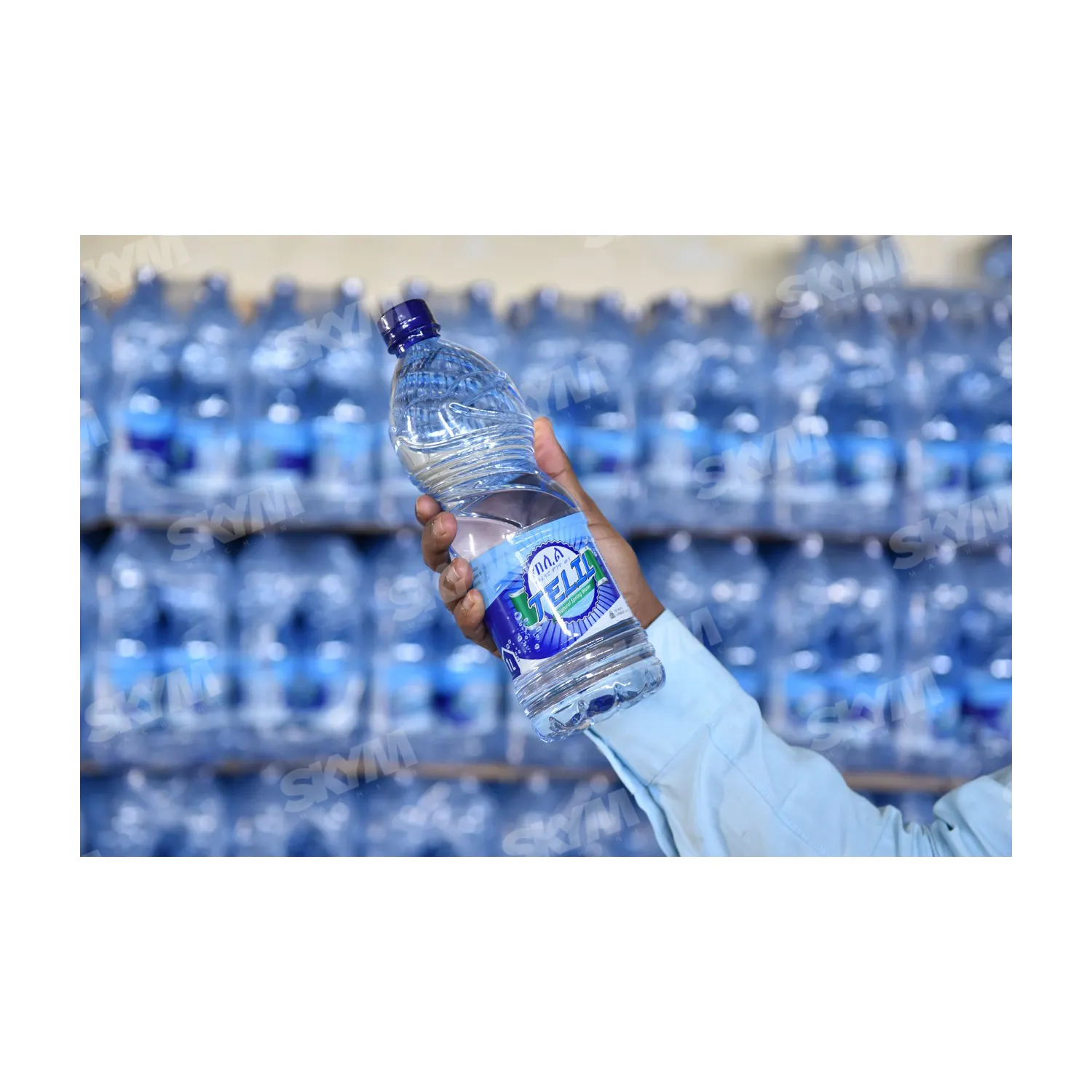 Автоматическая линия по производству чистой питьевой минеральной воды в пластиковых бутылках из ПЭТ/машина для розлива воды в бутылки