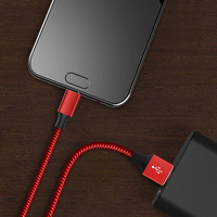 Cable Topsky de 1m, PVC Suave, Carga Rápida 3A, Tipo C para Teléfono, USB 2.0, Cable USB C, Cable USB para Micrófono, Listo para Enviar