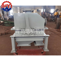 Séparateur magnétique permanent haute capacité, fonctionnement stable, équipement de dégraissage du sable et de l'acier pour usine de fonderie
