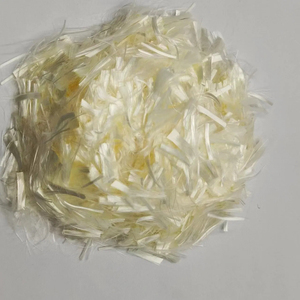 Mortero de hormigón de fibra sintética de alta resistencia, uso antigrietas 100%, fibra PAN de poliacrilonitrilo, fibra modacrílica - Product Image 2