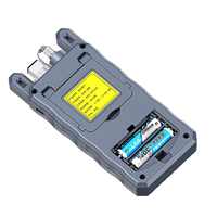 Compteur de puissance optique haute précision OPM VFL 7 longueurs d'onde 500 mémoire de données Interface SC FC 2 piles AA pour FTTH