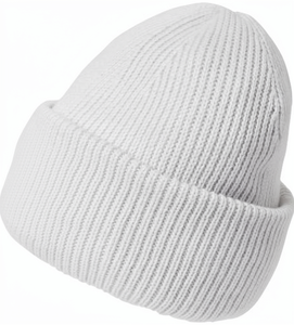 Basic Knit Beanie Cap Warm Comfortable Daily Wear <b>Head</b> <b>Cover</b> Outdoor Winter Accessory - Product Image 1