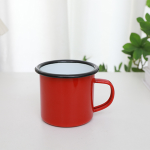 Vente en gros de tasses de voyage en céramique 12oz <span class=keywords><strong>500ml</strong></span> personnalisées tasses en émail de lait thé par sublimation tasse à café personnalisée couvercle à poignée - Product Image 6