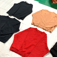 Hauts tendance de haute qualité, imprimés populaires, respirants, d'occasion, vente en gros, hauts en coton à la mode, styles variés, commande en gros