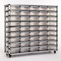 Étagère pour reptiles tendance, boîte d'élevage en plastique pour lézard et serpent