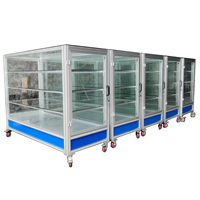 Boîtier CNC pour imprimante 3D de découpe de haute précision personnalisée 4040 4080 cadre de profilé carré en aluminium à fente en T