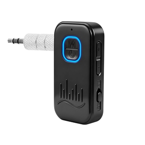 RT10 Nuevo Adaptador Bluetooth Auxiliar para Coche, Mini Transmisor y Receptor <span class=keywords><strong>de</strong></span> Audio Bluetooth 6.0 Portátil y Manos Libres - Product Image 1
