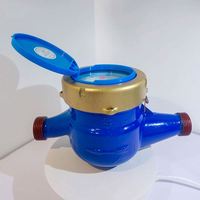 Hot Cold Multi-Jet Mechanical Water Meter Cast Iron Housing Union Nut Cheap Counter Sub-Dial Apartment Villa