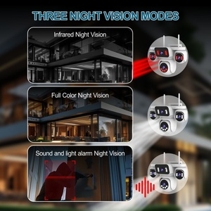 40MP AOV Four Lens 20K 4G Sim Card Wifi Solar PTZ Camera Outdoor IP Network Wireless Bullet Surveillance CCTV <b>Security</b> Cameras - Product Image 5