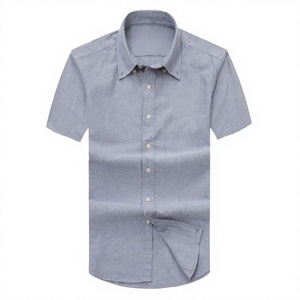 เสื้อเชิ้ตสีเบจล้วน แบบลำลอง กระดุมแถวเดียว ผ้าทวิลล์ สำหรับฤดูใบไม้ผลิ ปักลาย บริการ OEM - Product Image 2