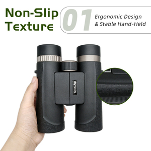 Binoculares Resistentes al Agua 10x42, Telescopio Plegable Compacto y Claro para Observación de la Naturaleza - Product Image 3