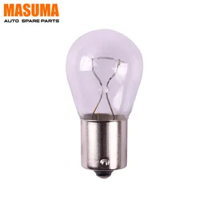 L551 MASUMA BA15s S25 12V 21W 자연 흰색 500PCS 자동차 자동차 부품 액세서리 안개등 할로겐 도요타 오리스