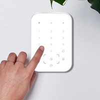 Système de sécurité domestique intelligent sans fil WiFi avec contrôle APP 24/7 alarme de surveillance et CCTV en plastique