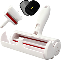 Rouleau manuel réutilisable pour enlever les poils d'animaux, écologique, antibactérien, sans batterie, sans recharge, économie de coûts, pour chiens et chats