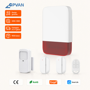 Système d'alarme de sécurité extérieur, contrôlable via application, étanche, kit d'alarme pour maison intelligente - Product Image 1