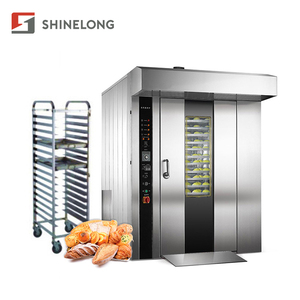 Commercial <strong>Bread</strong> <strong>Oven</strong> Electrical / Gas Rotary Rack <strong>Oven</strong> 32 Tray for Bakery - Product Image 3