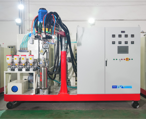 高效4组分聚氨酯铸造机 | 高精度遥控 | 自动加色添加剂加药 | - Product Image 1