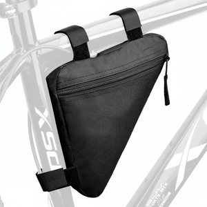 Free sample Triangle Front Beam Riding Bag for Mountain Bike <b>Handlebar</b> Tool Bag Leather Frame Bag for <b>Bicycle</b> and Cycling - Product Image 1