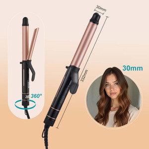 Plancha de Pelo y Rizador de Pelo Digital de 60W con Pantalla Digital y Temperatura Ajustable de Winningstar (No Daña el Cabello) - Product Image 3