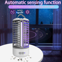 Nieuwe Indoor Outdoor Uv Hoogspanning Elektrische Schok Led Lichtbron Sensor Instant Fly Killer Trap Mug Killer Lamp