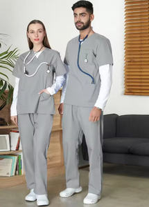 <span class=keywords><strong>Blouse</strong></span> de travail pour infirmières, <span class=keywords><strong>blouse</strong></span> de médecin pour salle d'opération, uniforme médical uni pour femmes - Product Image 4