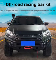 Pare-chocs avant pour ISUZU DMAX, barre de protection LED, protection tout-terrain, sport 4x4, pick-up, en plastique