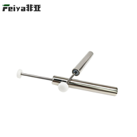 Amortisseur hydraulique insonorisé en acier galvanisé inoxydable avec tige télescopique pour poubelles de meubles