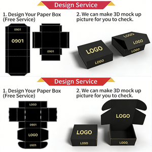 Caja de Regalo de Lujo para el Día de San Valentín, en Forma de Corazón, de Papel Rígido con Materiales Reciclados y Acabado UV para Joyería - Product Image 2