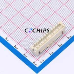 BX-HA2.54-11PLT Wire-to-Board Pin Header SMD,P=2.5mm Connector 1x11P 2.5mm Vertical Mount XHB - Product Image 2