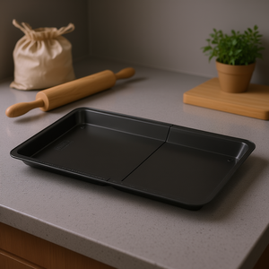 Adjustable <b>Oven</b> <b>Baking</b> Tray 33x33-52cm Nonstick For <b>Baking</b> And Roasting - Product Image 3
