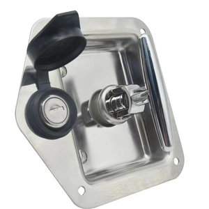 Stainless Steel Compression <b>Lock</b> <b>Tool</b> <b>Box</b> Recessed T Handle <b>Lock</b> - Product Image 1