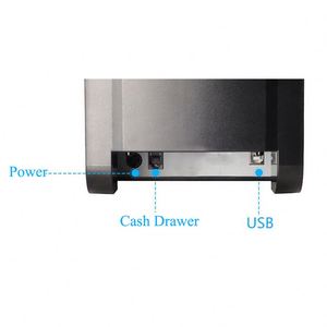 Impresora de Etiquetas Térmicas Xprinter de Alta Velocidad (3-5 pulgadas/s) con Puerto USB, Impresora de Códigos de Barras y Códigos QR con Despegue Automático, para Escritorio, Ropa y Joyería - Product Image 3