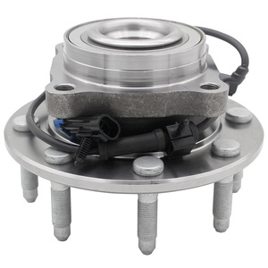 Vente en gros usine – Ensemble roulement de moyeu de roue avant 8 goujons 515058 SP580310 avec ABS pour Chevrolet Silverado, GMC Sierra, Hummer H2 - Product Image 1