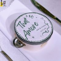 Tamborín de 6 Pulgadas para Recuerdos de Boda, con Impresión de Logotipo, Tamborín Personalizado para Boda, Tamborín Pequeño Personalizado para Iglesia