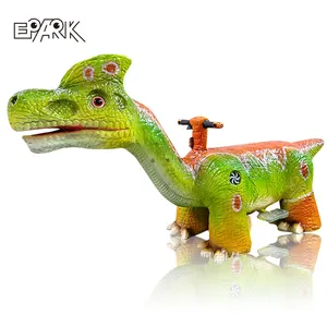 .Indoor Playground Children Animation Cute Riding Kids Simulation Dinosaur Walking Battery Car