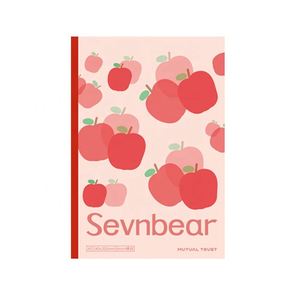 Carnet de notes mignon de la série Fruits, journal intime pour étudiants, fournitures de bureau, papeterie, journal A5, carnet souple - Product Image 1