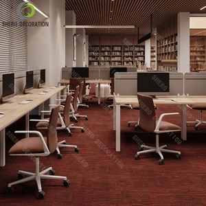 Customized Modern Book Shop Interior Design High End Bookstore Furniture Bookstore Display Shelves Library Furniture - Product Image 6