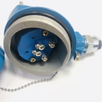 Tête antiexplosion RTD PT100 assemblée de classe A avec WZP-240 émetteur