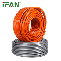 Tuyau en aluminium et plastique IFAN 12-63 mm, tube de plomberie multicouche PEX Al PEX à 5 couches