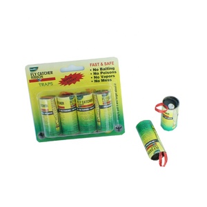 <span class=keywords><strong>Rouleau</strong></span> de ruban collant anti-mouches, piège <span class=keywords><strong>à</strong></span> mouches suspendu, bande adhésive sans poison ni produits chimiques, attrape-mouches pour maison, cuisine, grange - Vente chaude - Product Image 2