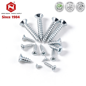 Factory Supply Carbon Steel <b>Flat</b> Countersunk Head Self Tapping <b>Screws</b> For Wood Plastic - Product Image 1
