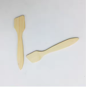 New Product Bamboo <strong>Cream</strong> Spatula Bamboo Cosmetic Spatula - Product Image 6