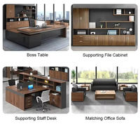 Bureau en forme de L, table de direction, mobilier de bureau design, nouveau bureau moderne
