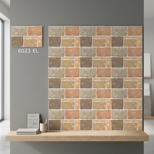250x375mm numérique brillant 25x37.5 élévation 10x15 céramique émaillée surface rectifiée carreaux muraux imperméables pour couverture murale à la maison - Product Image 3