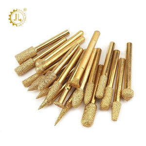 Настраиваемые OEM/ODM фрезы для камня, инструменты с ЧПУ, алмазные гравировальные насадки для гранита, вакуумно-паяные алмазные боры для бетона и камня - Product Image 4