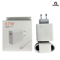 Chargeur rapide portable 120W 67W 33W USB SuperVOOC 1.0, prise murale EU US, adaptateur secteur en matériau TPE, 6A Type-C, modèle MC-20