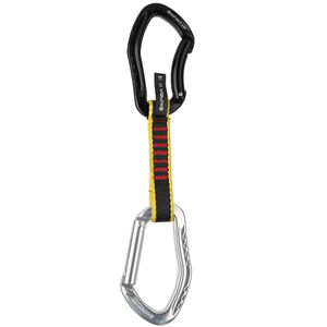 Mousqueton d'escalade Xinda Climbing Quickdraw 27cm en alliage d'aluminium avec verrou de sécurité pour l'escalade en roche et l'usage extérieur - Product Image 2
