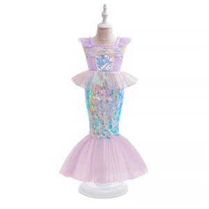Disfraz <span class=keywords><strong>de</strong></span> Princesa <span class=keywords><strong>de</strong></span> Dibujos Animados, Vestido <span class=keywords><strong>de</strong></span> Cosplay <span class=keywords><strong>de</strong></span> la <span class=keywords><strong>Sirenita</strong></span>, Jazmín, Bella, Elsa, Disfraz <span class=keywords><strong>de</strong></span> Fiesta <span class=keywords><strong>de</strong></span> Carnaval <span class=keywords><strong>para</strong></span> Niñas - Product Image 6