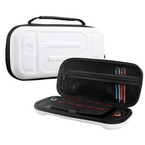 Nintendo <b>Switch</b> 2 Protective <b>Case</b> EVA Hard Shell Carrying Bag For Console Travel Storage White Black - Product Image 5